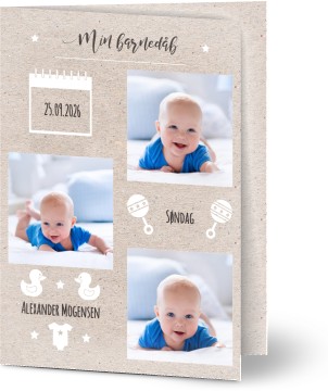 Dåbsinvitationer | Dåbskort | Tilpassede invitationer til barnedåb ...