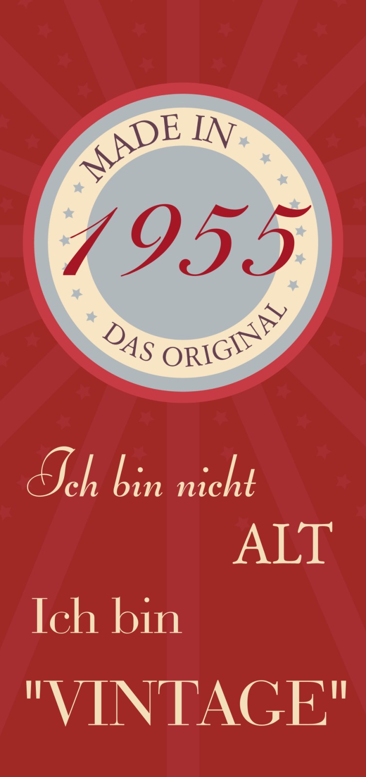 Einladung 70. Geburtstag VintageAbzeichen Einladungskarten zum 70