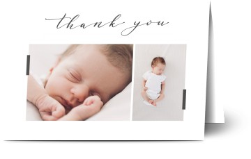 Baby Thank You Cards | Your Photos and Text | Optimalprint