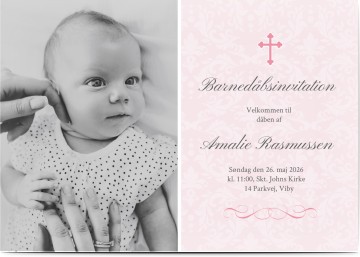 Dåbsinvitationer | Dåbskort | Tilpassede invitationer til barnedåb ...
