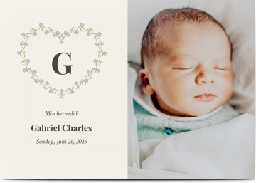 Dåbsinvitationer | Dåbskort | Tilpassede invitationer til barnedåb ...