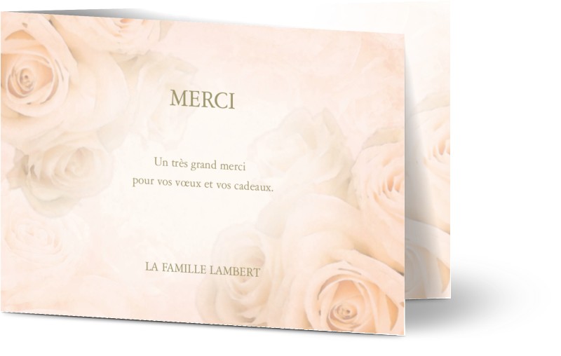 Cartes de remerciement pour toutes occasions Optimalprint
