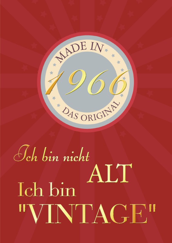 Einladung 70. Geburtstag Vintage-Abzeichen - Einladungskarten zum 70