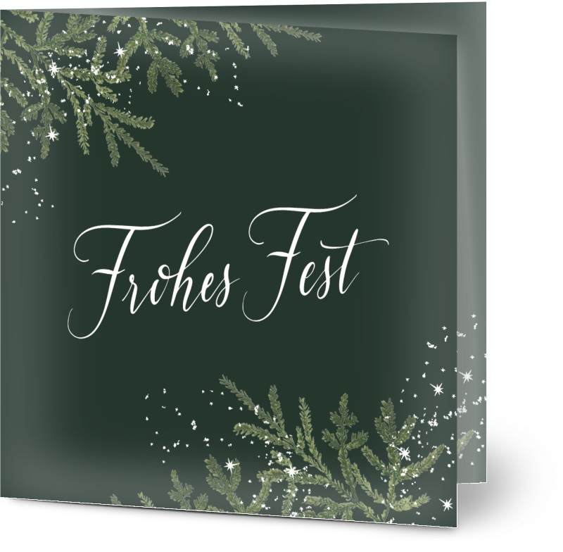 Weihnachtskarten ohne Foto Optimalprint