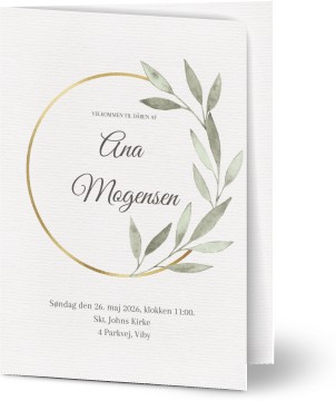 Dåbsinvitationer | Dåbskort | Tilpassede invitationer til barnedåb ...