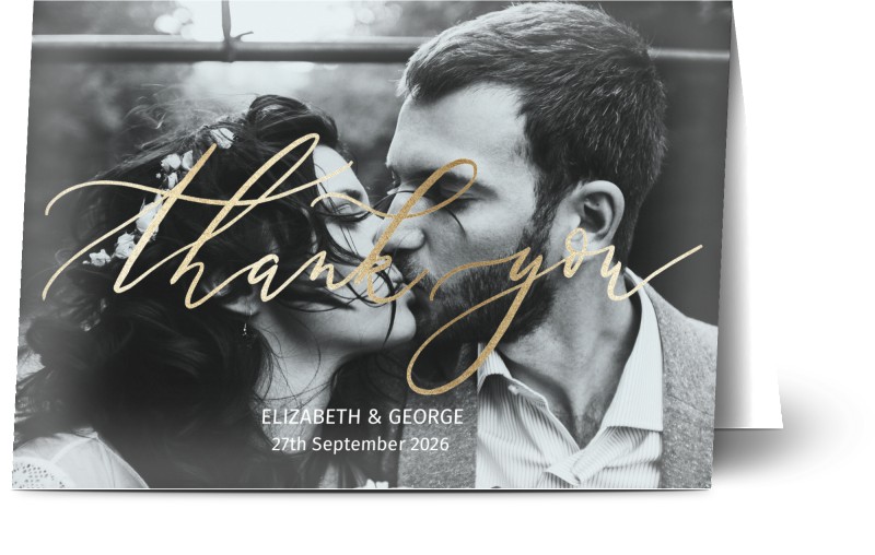 Wedding Thank You Cards Optimalprint