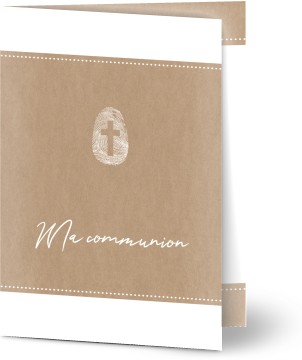 Carte D Invitation Premiere Communion Faire Part De Communion Optimalprint