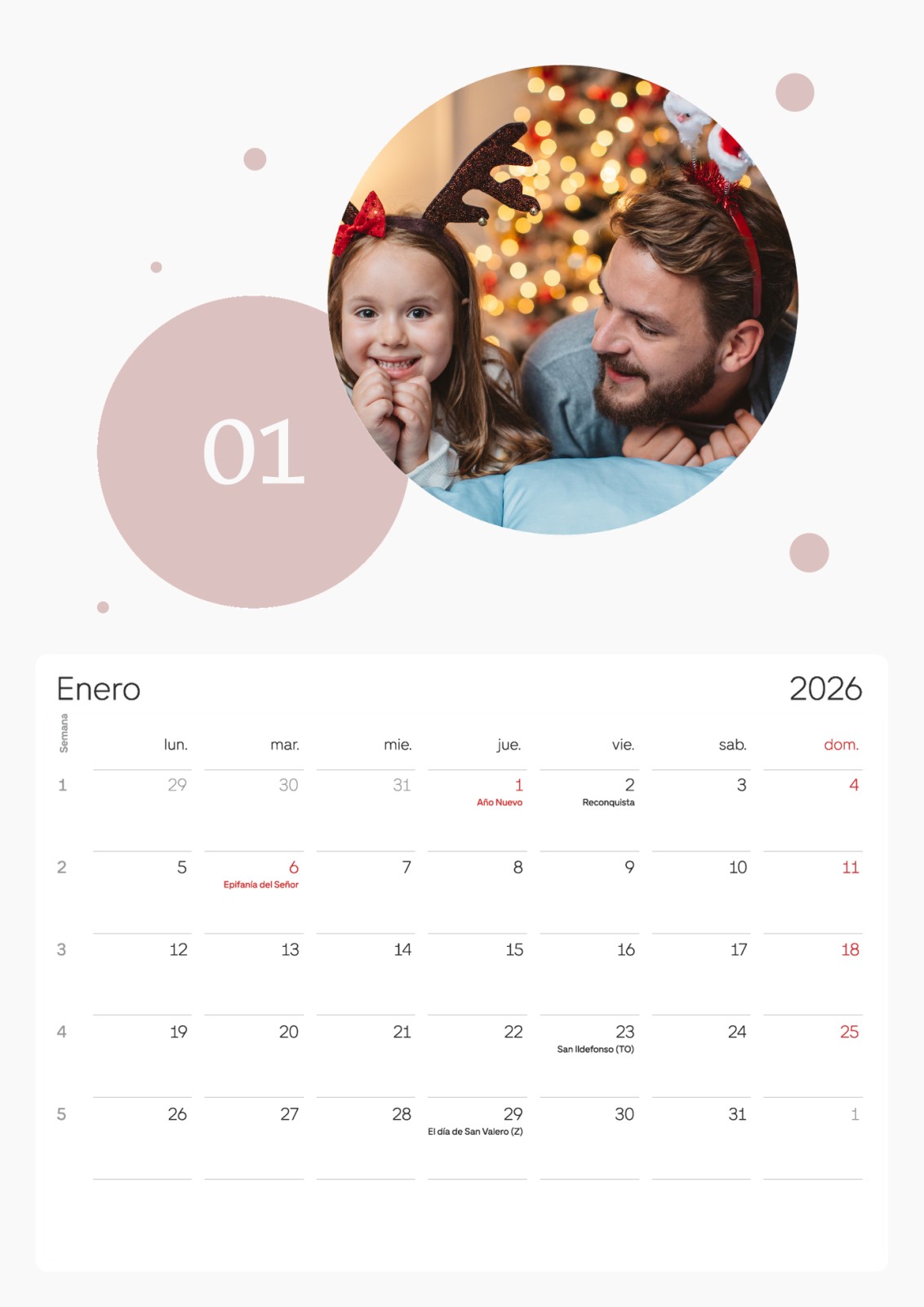 Calendario de pared personalizado | Optimalprint